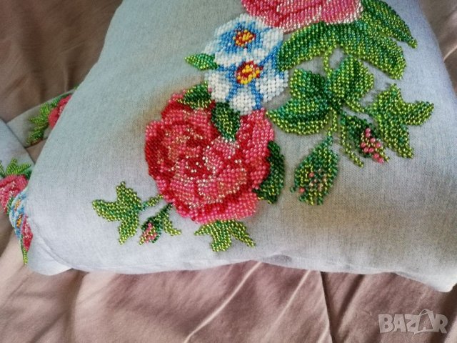 Дамска чанта с мъниста , снимка 10 - Чанти - 35760410