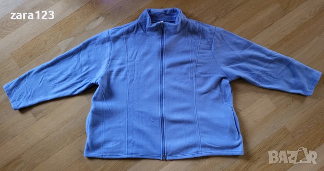 Нов дамски полар с цип Damart, XXL, снимка 1 - Блузи с дълъг ръкав и пуловери - 38705099
