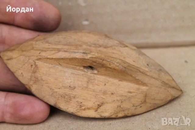 Дървен печат за обреден хляб, снимка 4 - Антикварни и старинни предмети - 47312681