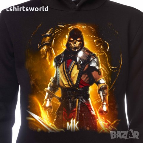  Нов детски суичър с дигитален печат Mortal Kombat, MK, снимка 2 - Детски анцузи и суичери - 34423835
