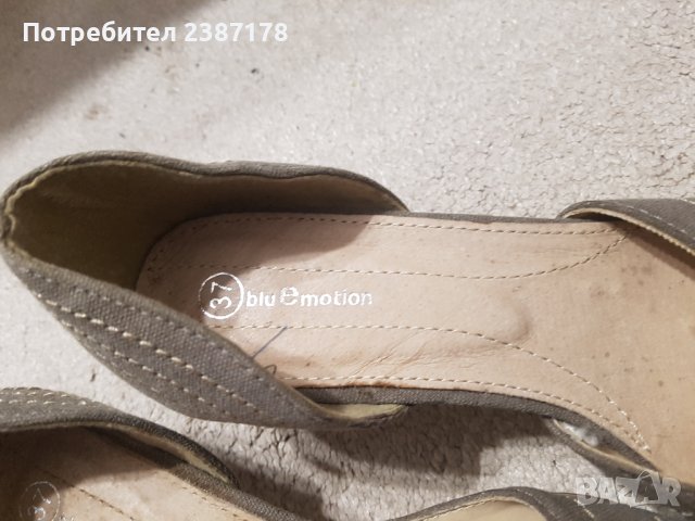 Елегантни дамски обувки Bluemotion 37, снимка 2 - Дамски елегантни обувки - 38963556