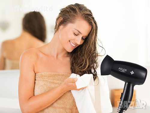 Мини сешоар 1400W - AD2251, снимка 3 - Сешоари - 44274750