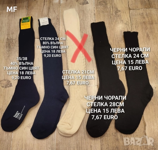 ВЪЛНЕНИ ЧОРАПИ , снимка 6 - Други - 52794096