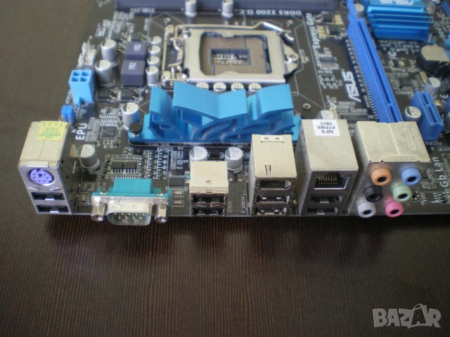 Дънна платка ASUS P7P55-M LGA 1156, снимка 3 - Дънни платки - 41867296