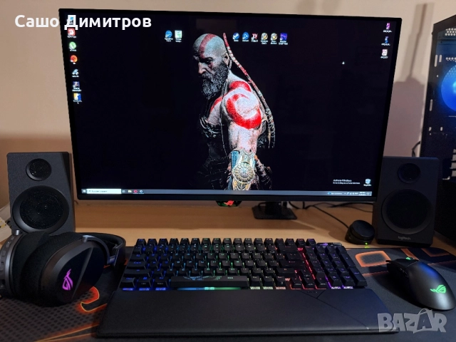 Монитор ASUS ROG Strix XG27ACDNG QD-OLED, 0,03 ms 2560x1440, 360.00 Hz