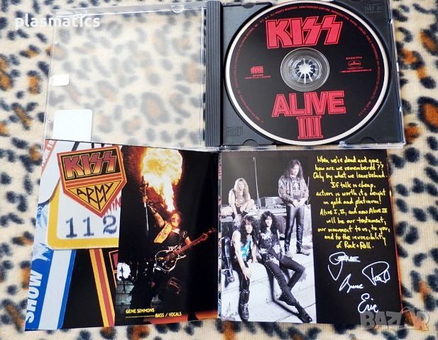 CD  - KISS – Live, снимка 3 - CD дискове - 36268183