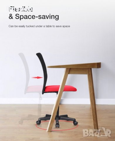 НОВ ! Офис стол Douxlife , снимка 3 - Столове - 35668228