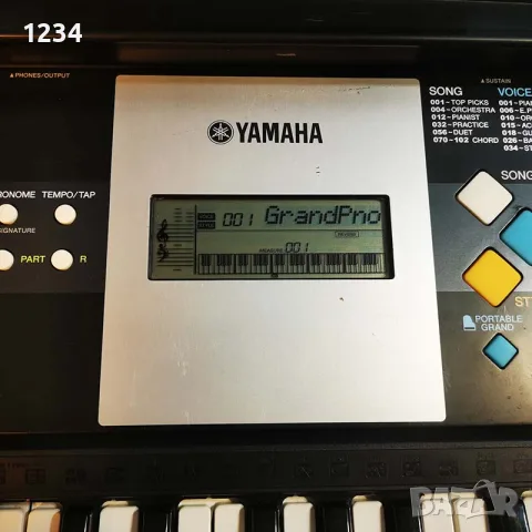 Синтезатор клавир пиано YAMAHA PSR E-223 с 5 октави, снимка 5 - Синтезатори - 55949284