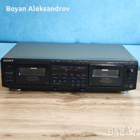 Двукасетъчен Дек Sony TC-WE505 – С Автоматична Калибрация и Pitch Control
