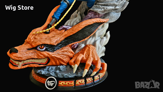 Аниме фигура Naruto - Minato Namikaze x Kurama 30cm, снимка 6 - Колекции - 44927908