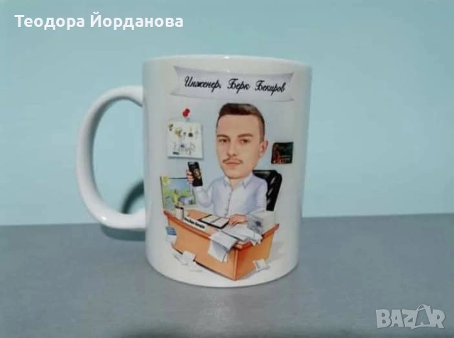 Чаша с карикатура по снимка , снимка 3 - Декорация за дома - 53067405