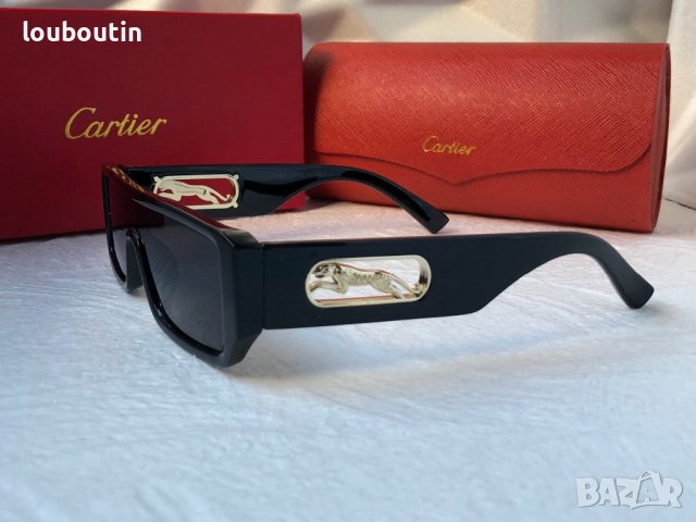 Cartier 2023 дамски слънчеви очила правоъгълни, снимка 10 - Слънчеви и диоптрични очила - 40622298