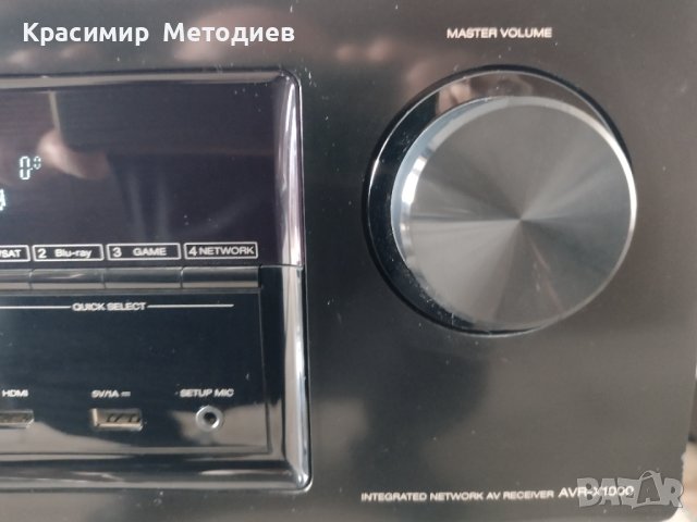 Denon avr-x 1000, снимка 5 - Ресийвъри, усилватели, смесителни пултове - 44241911