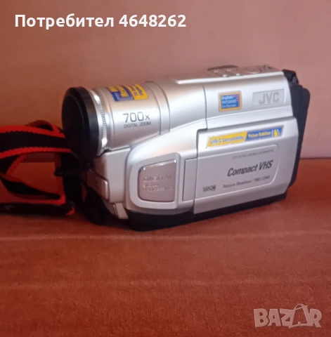 Камера JVS Compact VHS, снимка 2 - Камери - 52631321