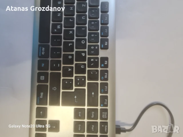 Клавиатура на немски език, снимка 2 - Клавиатури и мишки - 50521699