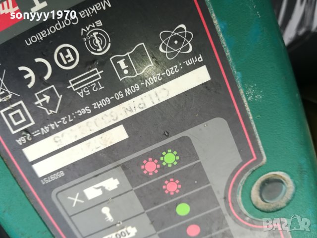 makita зарядно 7.2-14.4в 1809231332, снимка 7 - Други инструменти - 42231807
