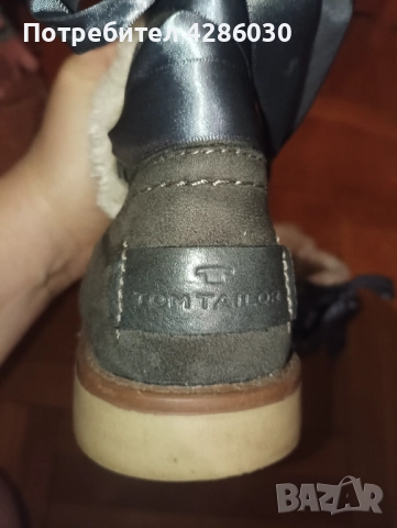 Ботуши Tom Tailor 34 номер, снимка 3 - Бебешки боти и ботуши - 52266197