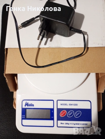 Дигитална електронна везна Nahita - продавам, снимка 3 - Друга електроника - 53395072
