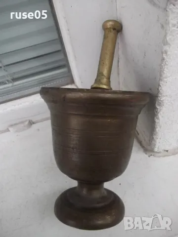 Хаван с чукало брозови стари, снимка 5 - Колекции - 49910919