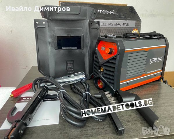 Немски Инверторен Електрожен STAHLMAYER 350A, снимка 3 - Други инструменти - 35839357