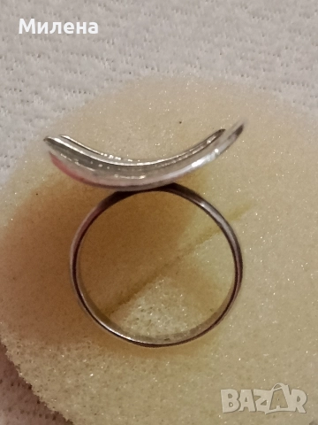 Сребърен пръстен , снимка 3 - Пръстени - 52851443