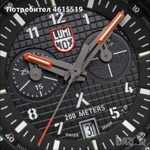 Нов часовник LUMINOX WATCH LAND SERIES BEAR GRYLLS SURVIVAL, снимка 2 - Мъжки - 52132754