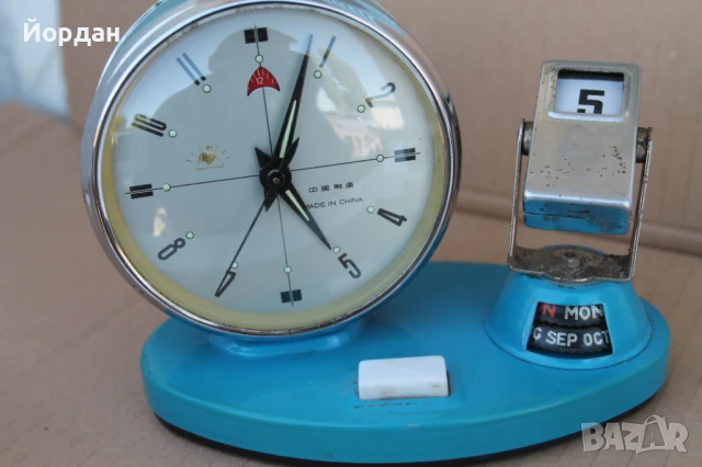 Стар Китайски будилник с органайзер, снимка 11 - Антикварни и старинни предмети - 50798809