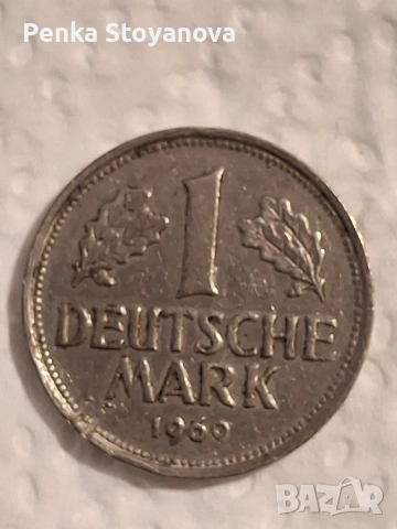 монети 1 германска марка DM, снимка 5 - Нумизматика и бонистика - 53062899