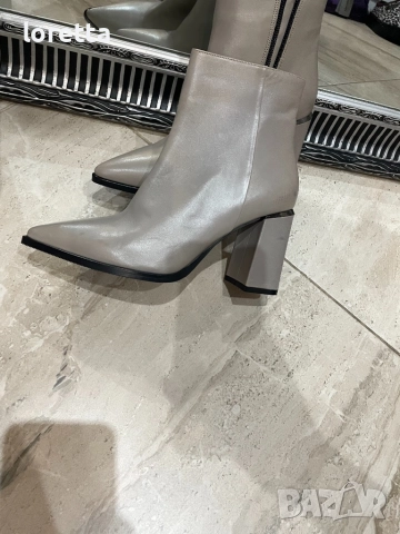 Боти от естествена кожа 