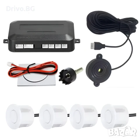 Гаранция! Нов Висококачествен Комплект за Парктроник с 4 Сензора, снимка 4 - Аксесоари и консумативи - 50666808