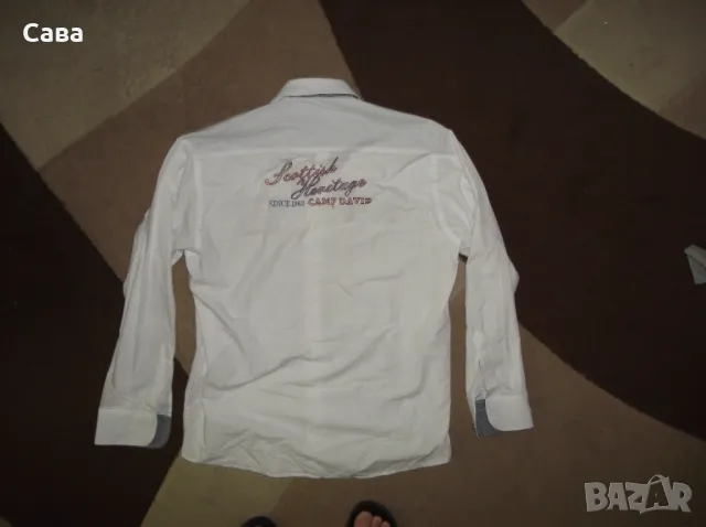 Риза CAMP DAVID   мъжки,Л, снимка 9 - Ризи - 33228718