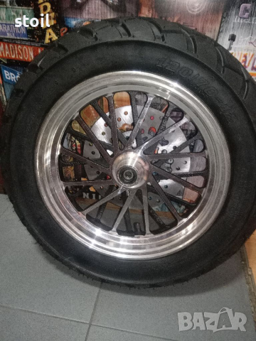 Джанта с гума за скутер, снимка 6 - Мотоциклети и мототехника - 36297235
