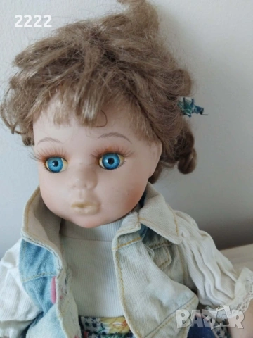 Стара кукла колекционерска  30 см , снимка 2 - Антикварни и старинни предмети - 34679242