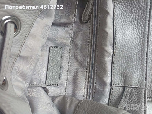 Дамска раница Michael Kors естествена кожа, снимка 4 - Раници - 53316662