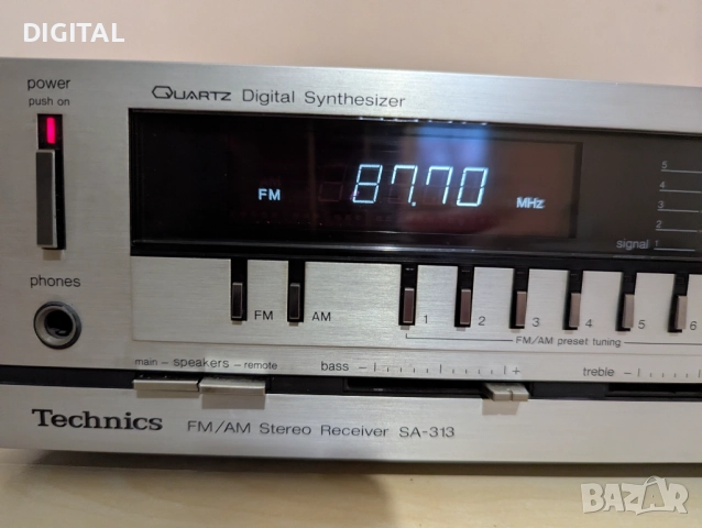 Усилвател  TECHNICS SA-313, снимка 4 - Ресийвъри, усилватели, смесителни пултове - 52713156