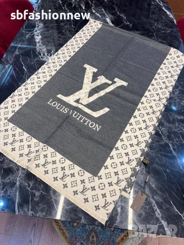 Louis Vuitton Gucci кашмирени шалове, снимка 6 - Шалове - 56116193