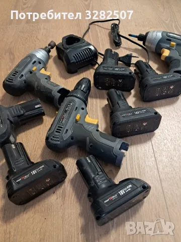 Ударен винтоверт KRAFTWELE 18V 