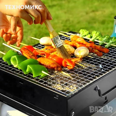 Градинска преносима скара, подходяща за къмпинг, пикник и терасата, снимка 8 - Други стоки за дома - 53662321