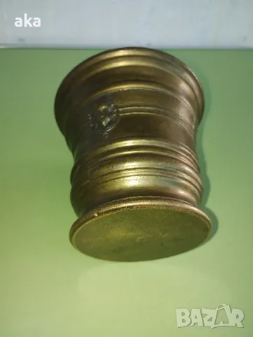 МАСИВНО ХАВАНЧЕ 840ГР. МЕСИНГ,БРОНЗ, снимка 8 - Антикварни и старинни предмети - 47869303