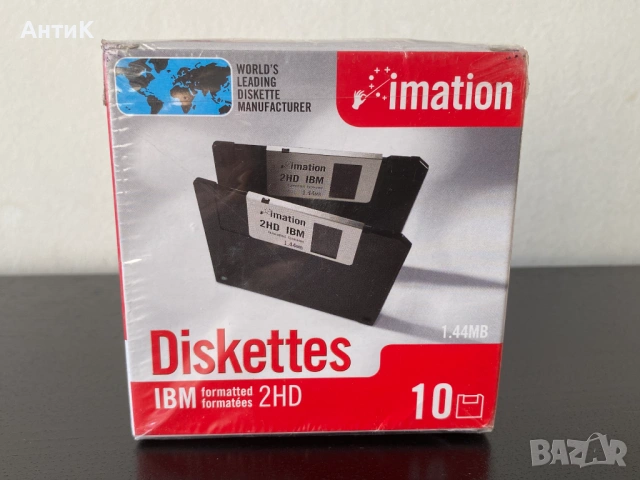 Флопи Дискети Imation 2HD 1.44MB, снимка 4 - Други - 53570677