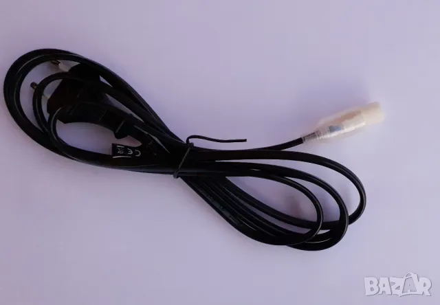 Захранващ кабел с кръгла букса за радио Селена Selena, Океан, Верас, снимка 2 - Радиокасетофони, транзистори - 44164517