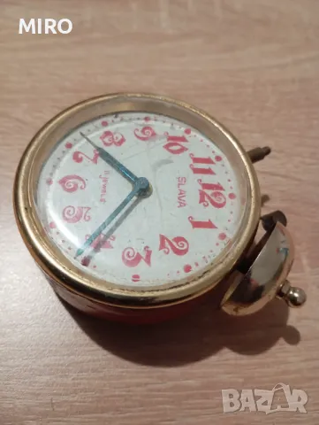 Будилник Слава, снимка 10 - Антикварни и старинни предмети - 48091228