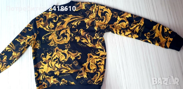 Versace Jeans Couture Cotton Мens Size L НОВО! ОРИГИНАЛ! Мъжка Блуза Суичър, снимка 4 - Суичъри - 52548010