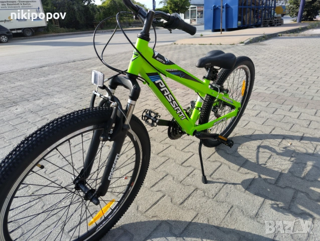 PASSATI Алуминиев велосипед 24" MARTYN зелен, снимка 6 - Велосипеди - 53848554