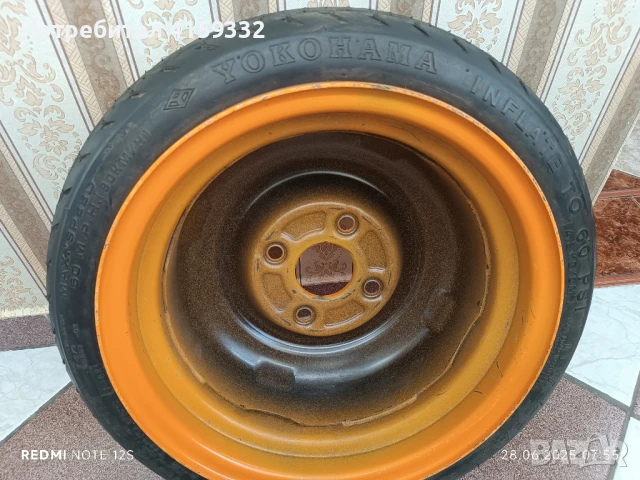Резервна гума 14", снимка 6 - Гуми и джанти - 50827784