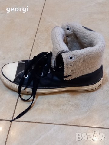 Зимни кецове Converse естествена кожа   4/4, снимка 6 - Кецове - 39022696