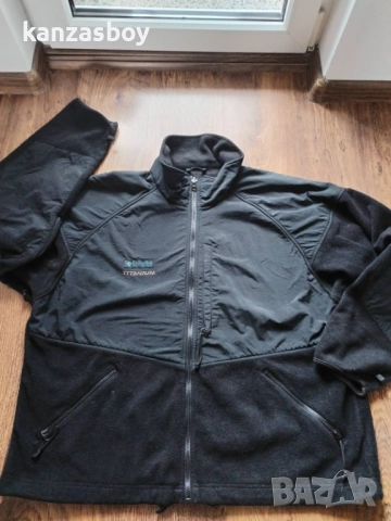 columbia titanium portland oregon u.s.a. 2.0 Full Zip Fleece Jacket - страхотно мъжко яке 2XL, снимка 7 - Якета - 52910250