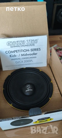 мидбас Ground Zero GZCK 200SPL 2.бр, снимка 2 - Аксесоари и консумативи - 53753882