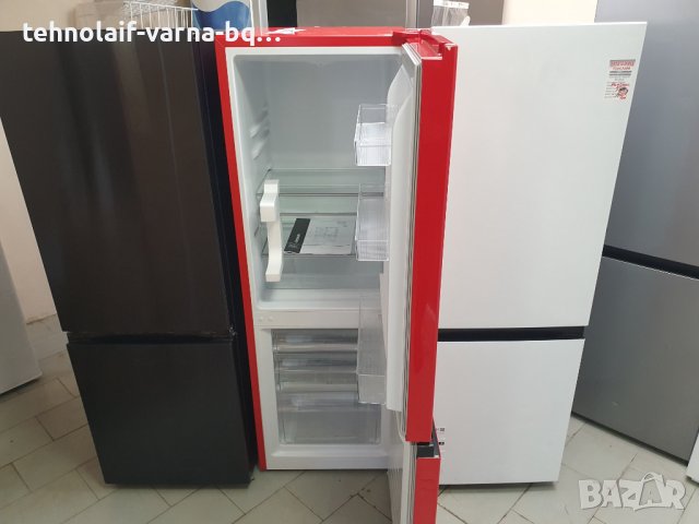 Хладилник с фризер Hanseatic , снимка 6 - Хладилници - 40585406