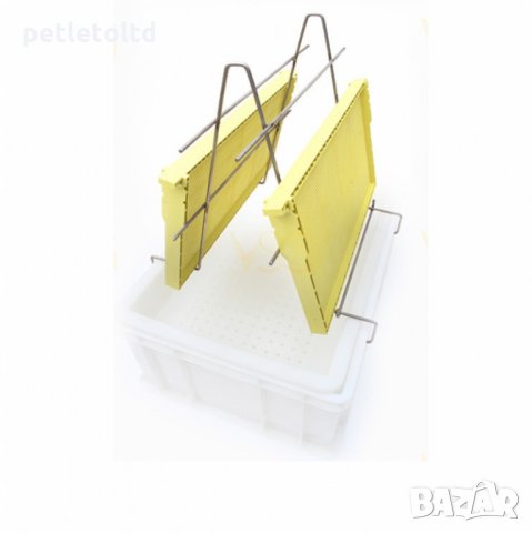 Вана за разпечатване с INOX работна пирамида тип хоби пчелар